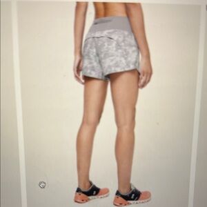 Lululemon Run Times Short II Women's Gray Athletic Shorts